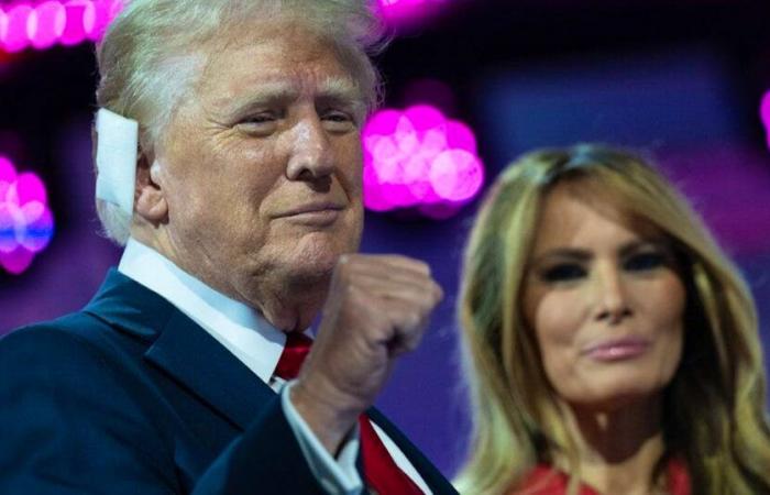 Melania Trump segna la differenza con il marito Donald