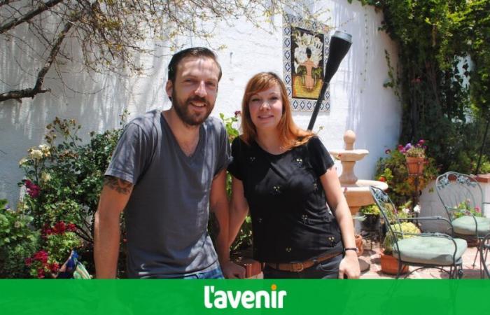 A Los Angeles, l’idilliaca villa di David e Melodie (Tournai) è andata in fumo