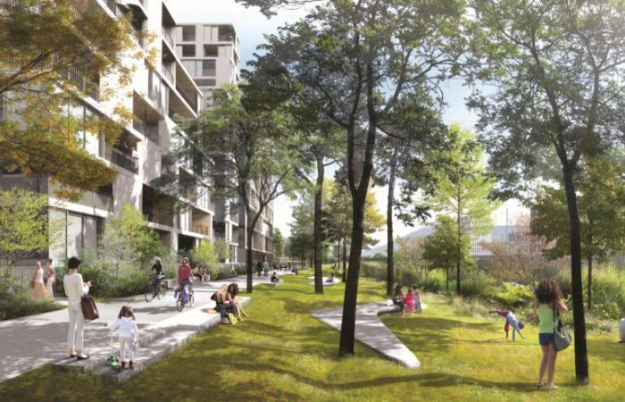 ad Annemasse, l’eco-quartiere dell’Etoile sta facendo passi da gigante