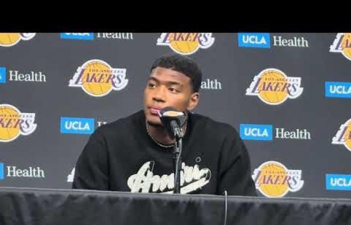 Rui Hachimura parla della sconfitta dei Lakers contro gli Spurs, delle sfide della scorsa settimana