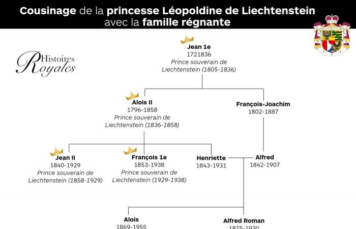 Fidanzamento della principessa Leopoldina del Liechtenstein