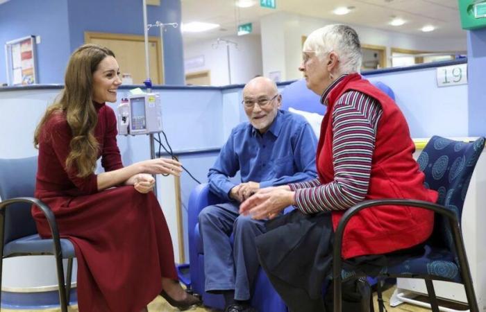 La principessa Kate visita l’ospedale dove è stata curata