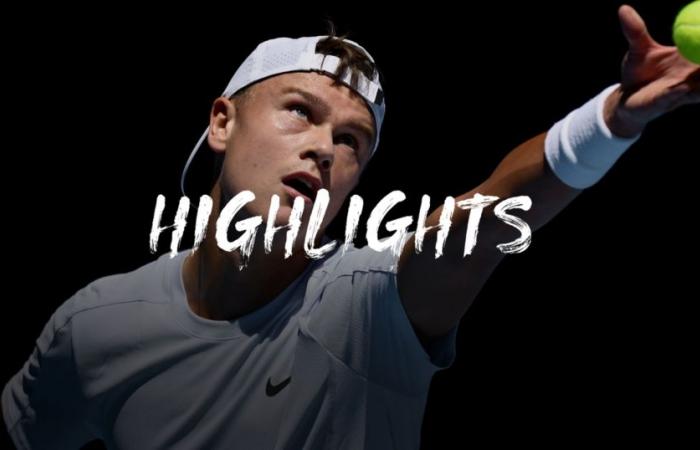 Zhang – Rune – Momenti salienti della partita – Australian Open – Video di tennis