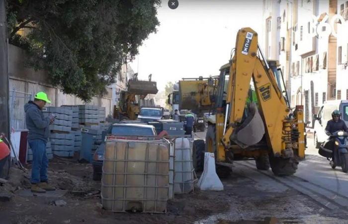 I lavori di ristrutturazione della famosa Afghanistan Street a Casablanca stanno accelerando