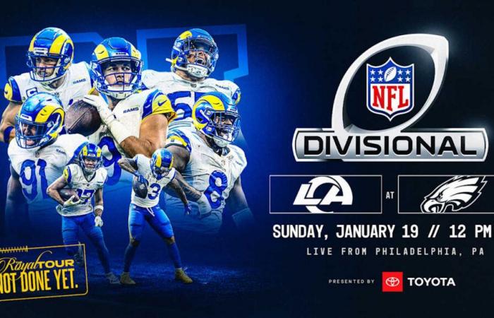 I Rams si sono diretti a Filadelfia per affrontare gli Eagles nel turno di divisione dei playoff