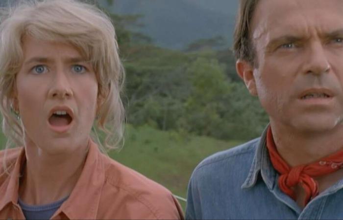 perché Laura Dern è a disagio nel recitare con Sam Neil in Jurassic Park?