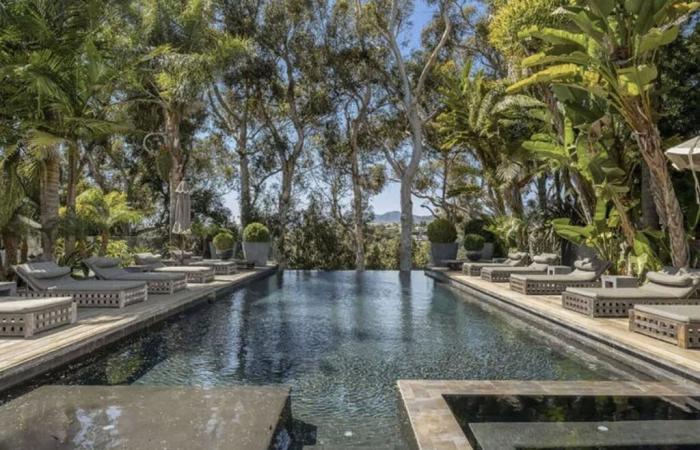 che aspetto aveva la loro sublime villa a Pacific Palisades?