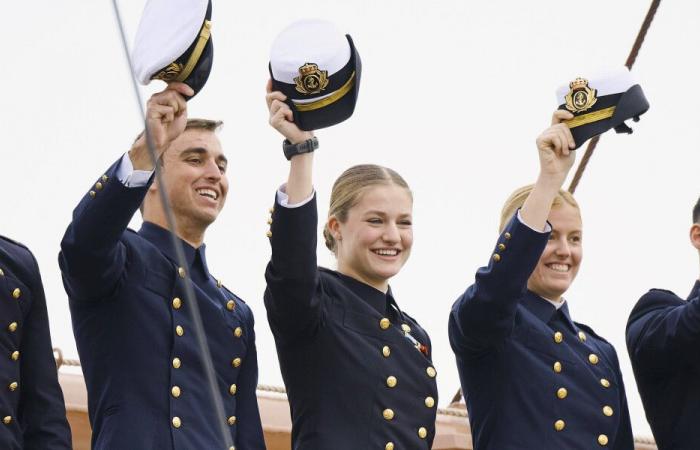 Leonor di Spagna, il richiamo del mare