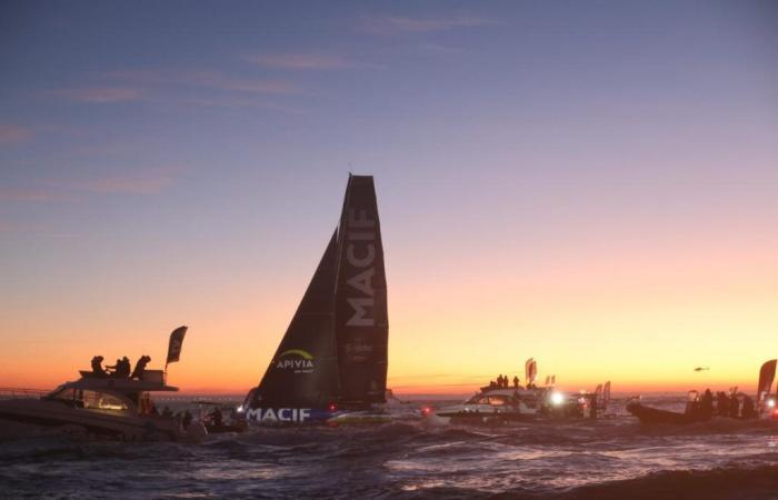 Charlie Dalin, vincitore del Vendée Globe 2024, ha tagliato il traguardo alle 8:24