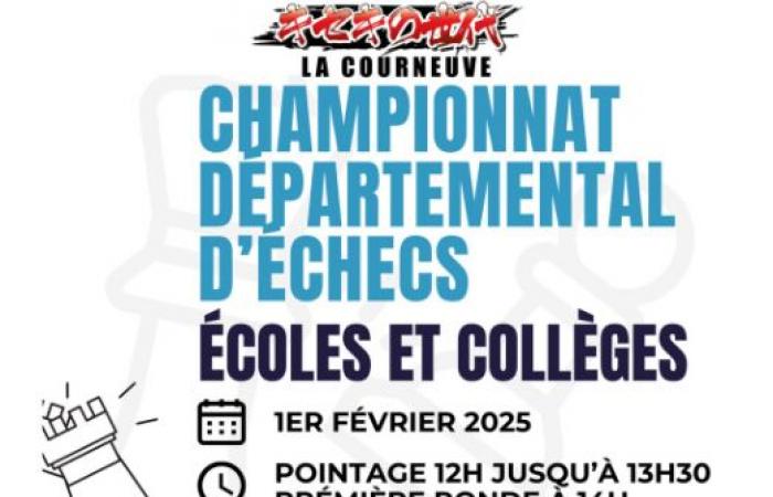 Campionato di scacchi scolastici di Seine-Saint-Denis il 1° febbraio