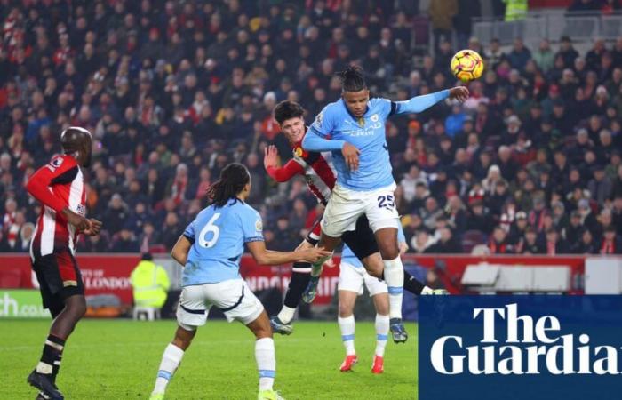 Il Manchester City spreca il vantaggio per 2-0 mentre Nørgaard segna nel finale per il Brentford