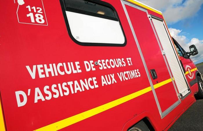 Un lampione prende fuoco in rue de l’Île de Groix a Quimperlé