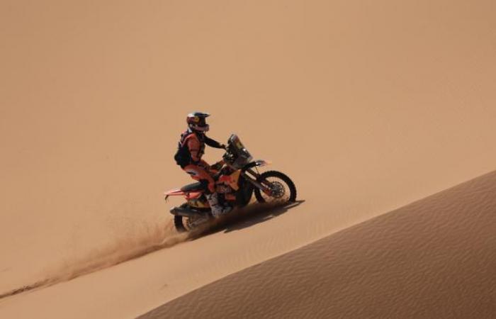 Michael Docherty vince la 10a tappa motociclistica della Dakar 2025, Daniel Sanders si assicura il comando della classifica generale