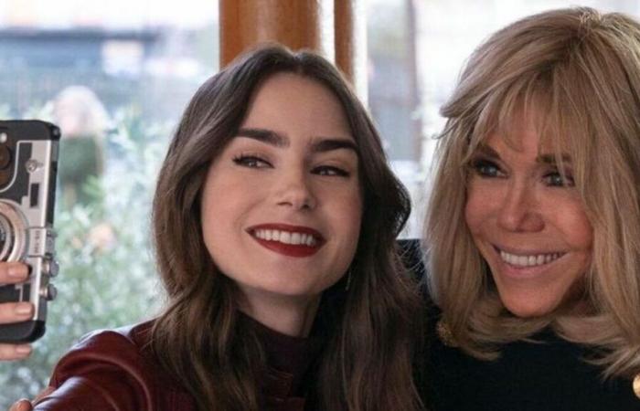 Brigitte Macron parla del suo incontro con Lily Collins durante le riprese della serie Emily in Paris