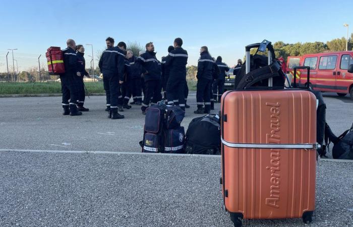 Vigili del fuoco GARD di ritorno da Mayotte