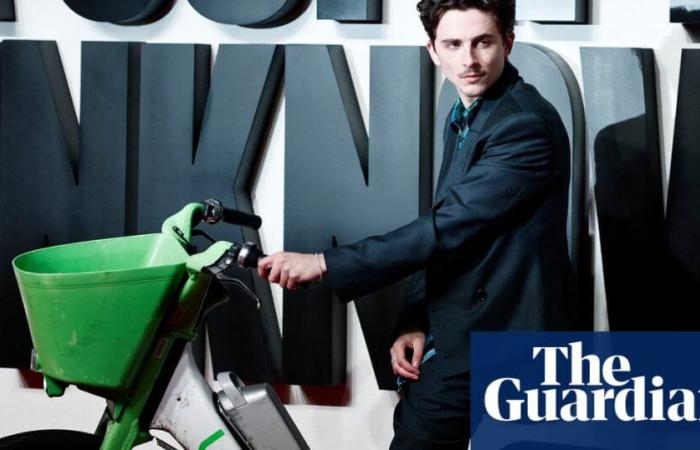 Un tocco di lime: Timothée Chalamet ha guidato una bicicletta a noleggio sul tappeto rosso. Ma da quanto tempo era in sella?