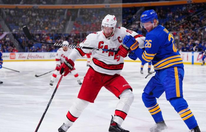 Un altopiano alla portata di Staal contro i Sabres