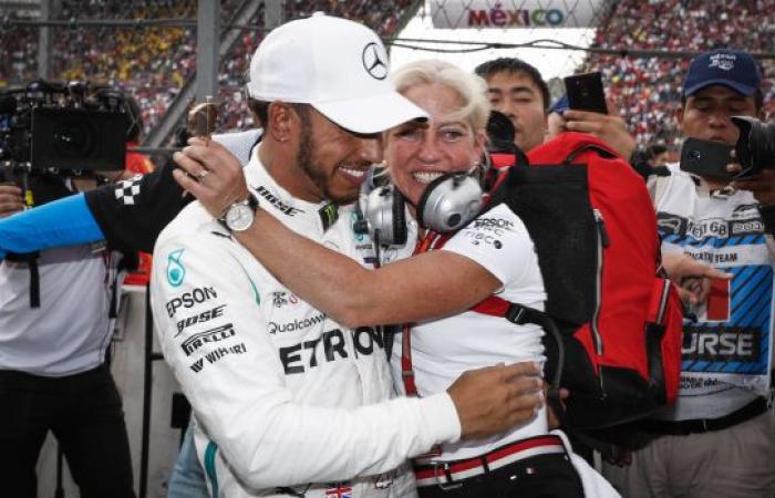 Angela Cullen e le voci sulla riunione con la leggenda della F1 Lewis Hamilton