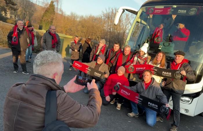 I tifosi dell’FC Espaly fiduciosi contro l’orco parigino