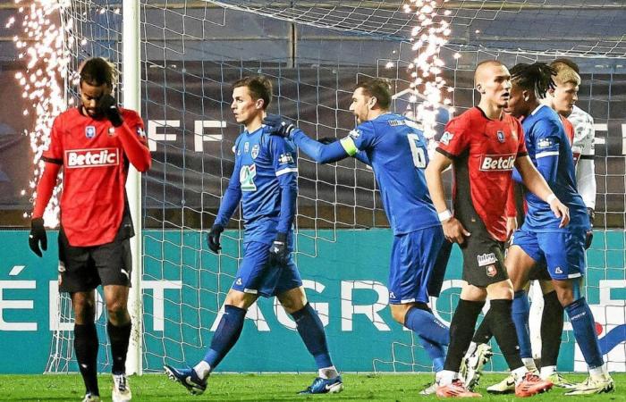 il riassunto della triste sconfitta dello Stade Rennais nella Coupe de France