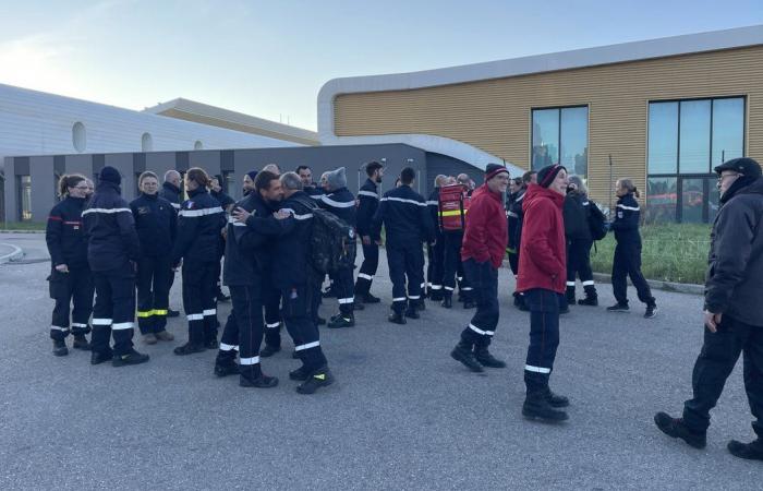 Vigili del fuoco GARD di ritorno da Mayotte