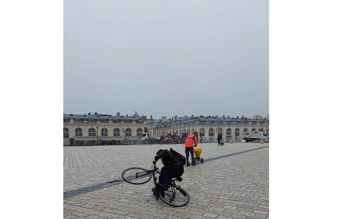 VIDEO. Quando Place Stanislas a Nancy diventa una vera pista di pattinaggio a causa del ghiaccio