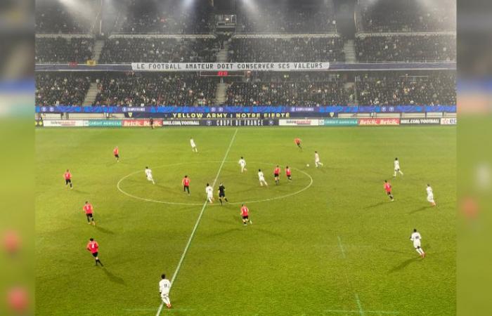 Il PSG logicamente vince e si qualifica agli ottavi di finale della Coupe de France