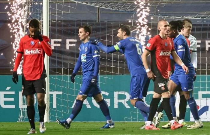 Il Rennes cade contro Troyes, Cannes (N2) offre il Lorient nella Coupe de France