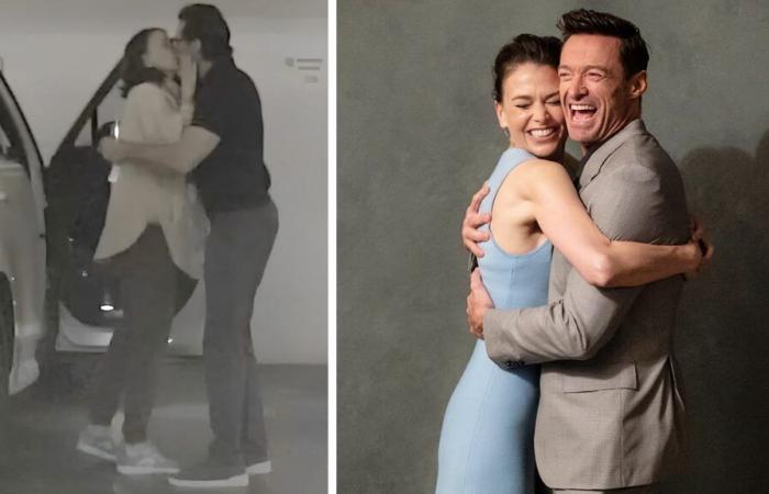 Hugh Jackman e Sutton Foster furono sorpresi a pomiciare