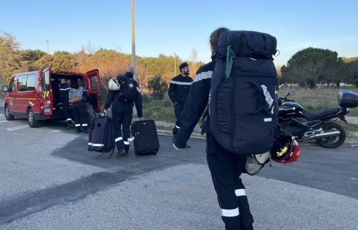 Vigili del fuoco GARD di ritorno da Mayotte