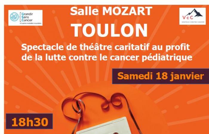 Spettacolo teatrale di beneficenza a sostegno della lotta contro i tumori pediatrici