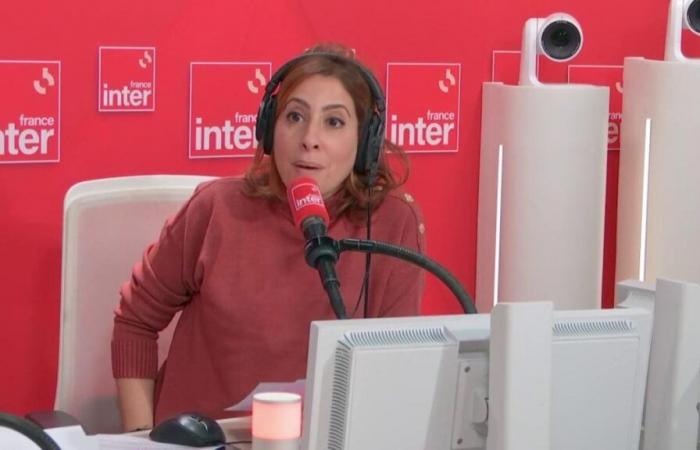 Marina Foïs riformula Léa Salamé in diretta su France Inter