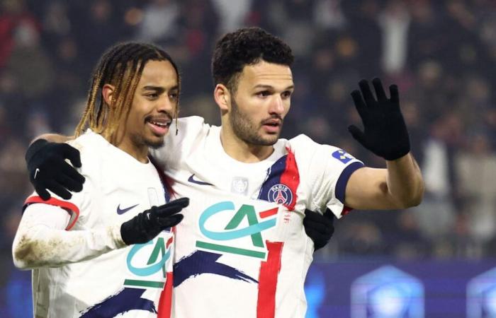 Le note dei parigini per il loro lento successo in questo ottavo di finale della Coupe de France