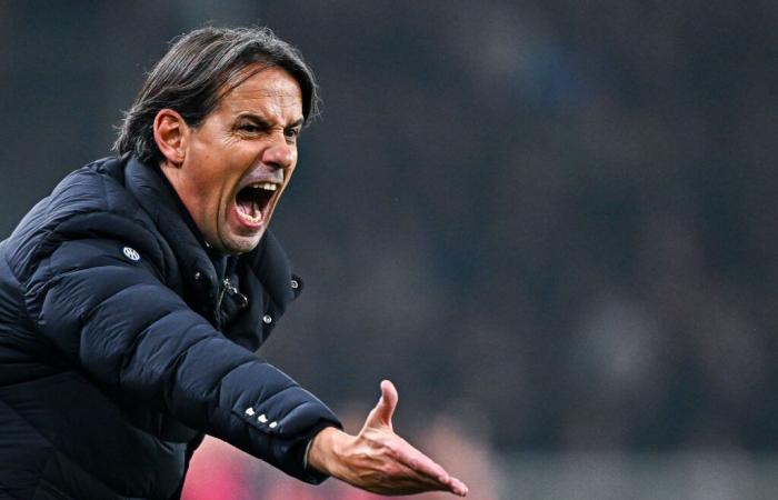 Simone Inzaghi, tecnico dell’Inter arrabbiato con l’arbitro: “Ha sbagliato”