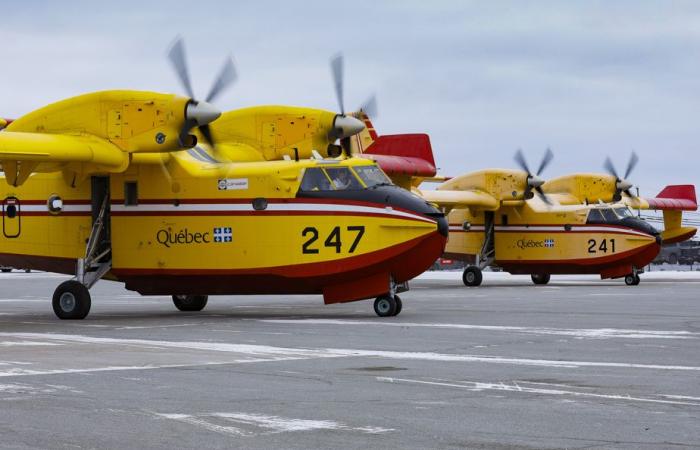 Incendi boschivi | Due aerei del Quebec entrano in combattimento in California