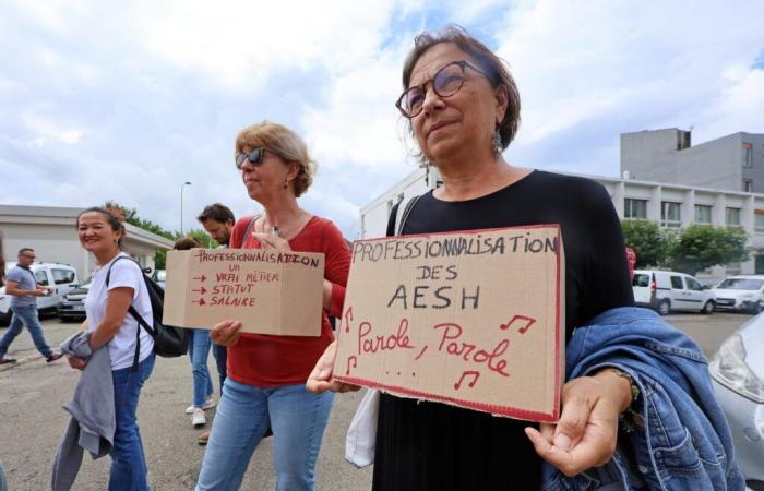 l’AESH si mobiliterà questo giovedì 16 gennaio contro la precarietà e la sua invisibilità