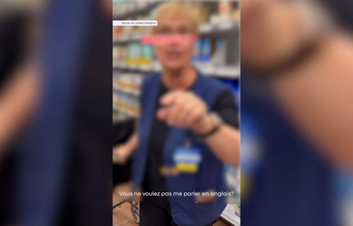 Un cliente Walmart critica un dipendente per non averlo servito in inglese