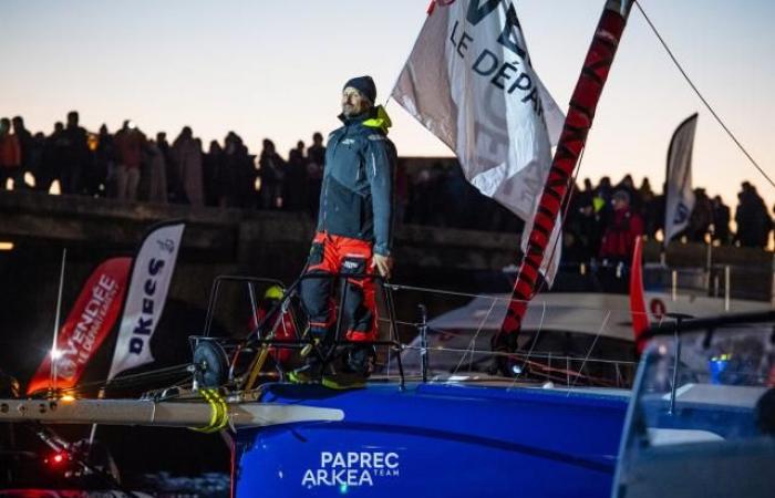 Secondo nel Vendée Globe, Yoann Richomme ha rischiato il ritiro il secondo giorno