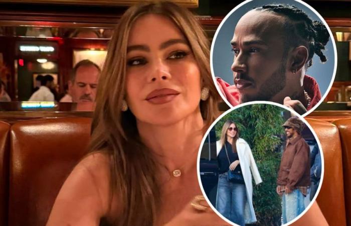 Sofia Vergara si sarebbe innamorata di Lewis Hamilton