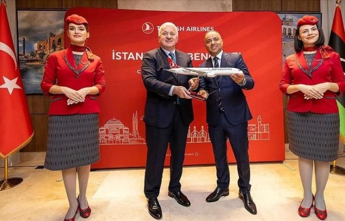 La Turkish Airlines ha ripreso le rotte Istanbul-Bengasi dopo 10 anni di chiusura