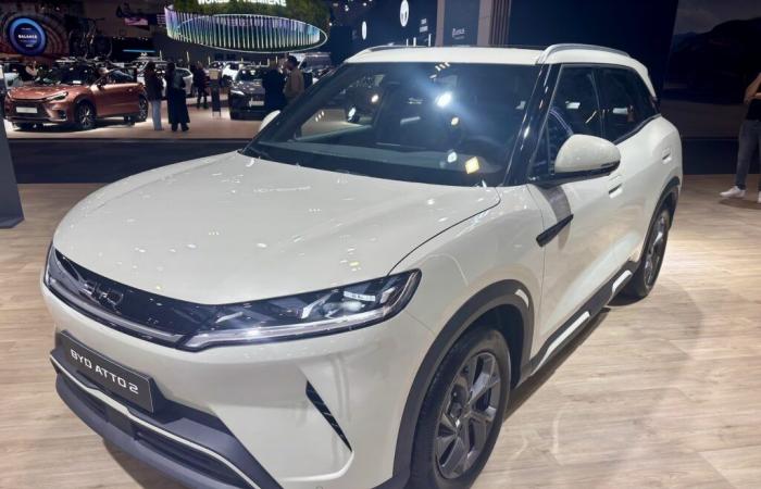 il piccolo SUV elettrico fa un bagno di folla al Motor Show di Bruxelles