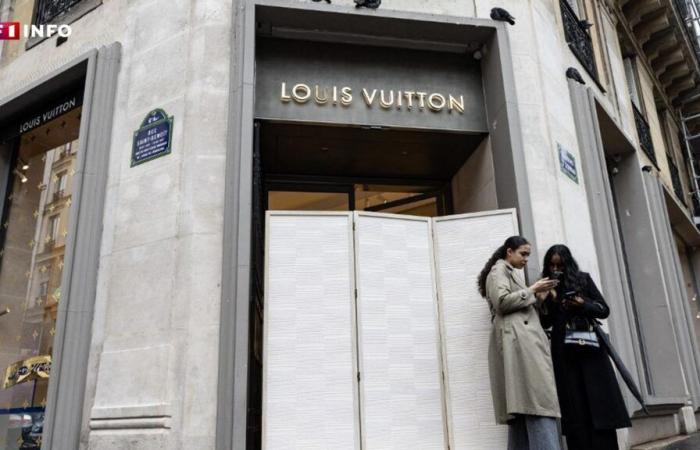 INFO TF1/LCI – Sospettati di aver attaccato con un ariete il negozio Louis Vuitton di Parigi, arrestate due persone