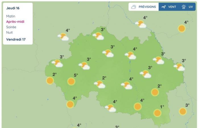 Allier (meteo) – Che tempo farà giovedì 16 gennaio 2025?