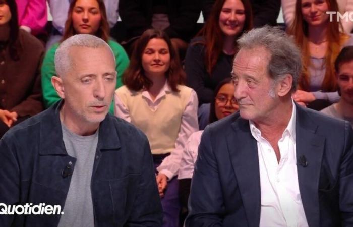 Gad Elmaleh inchioda Vincent Lindon in Quotidien, e per una buona ragione…