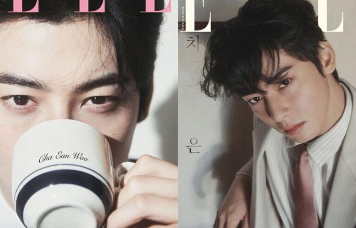 Cha Eun Woo (ASTRO) posa sulla copertina di ELLE Korea per Saint Laurent – ​​​​K-GEN