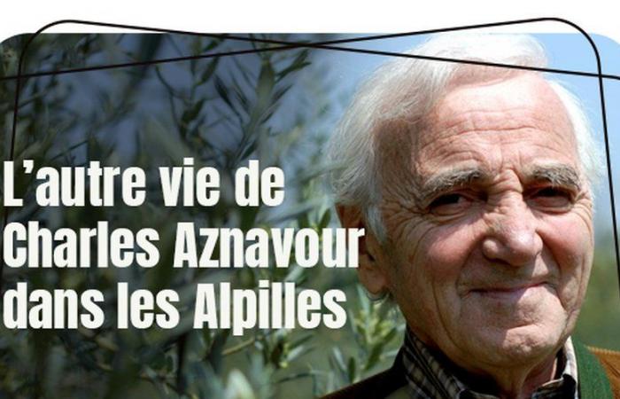 l’altra vita di Charles Aznavour nelle Alpilles