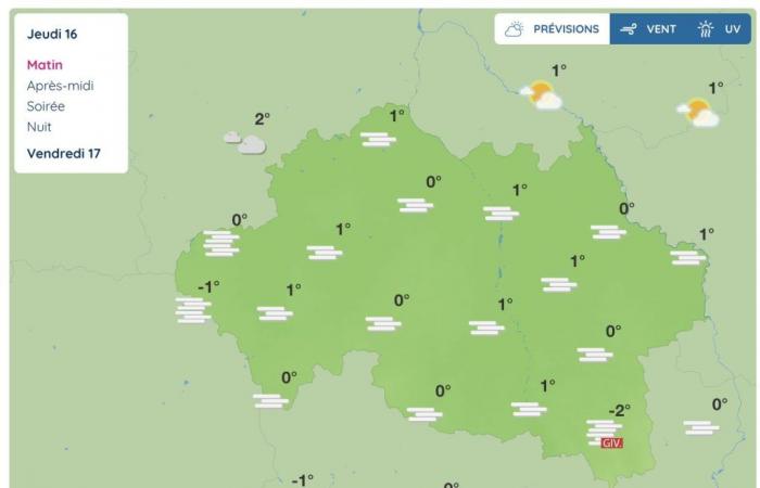 Allier (meteo) – Che tempo farà giovedì 16 gennaio 2025?