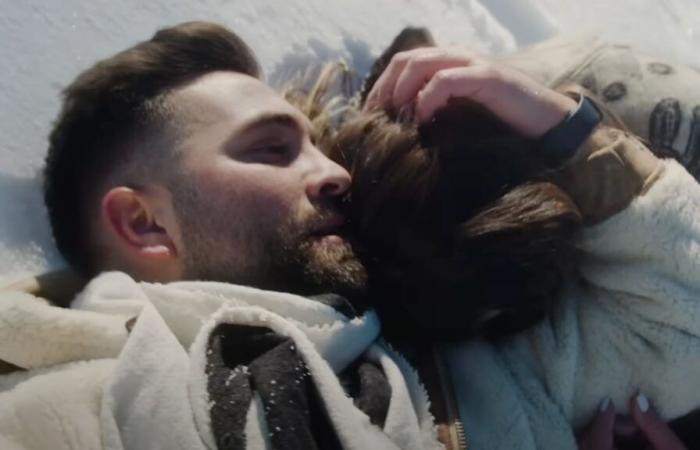 Kendji Girac. con il suo partner nel suo ultimo clip