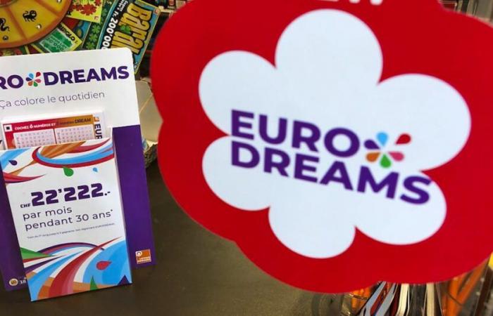 Presso Eurodreams una persona guadagna per 5 anni una rendita mensile di 2’222 franchi