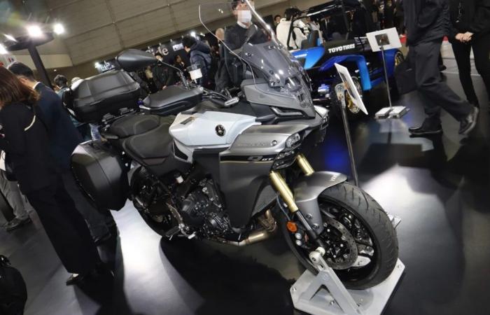 Yamaha ha presentato dal vivo a Tokyo la nuova Tracer 9GT.